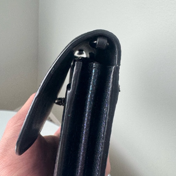 Coach Iridescent Multicolor Genuine Leather Clutch / Large Wallet - Picture 13 of 14